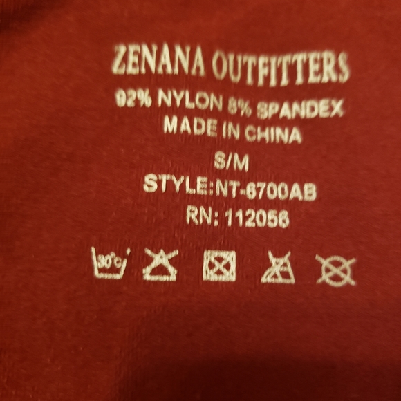 Ladies rust colored tank top - Picture 2 of 3